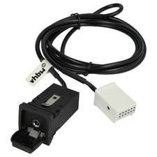 Aux Audio-Kabel KFZ-Adapter für Audi Seat Skoda VW MFD2, RCD200, RCD300, RCD210