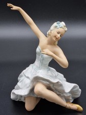 Porzellan Figur Ballerina UNTERWEISSBACH Germany