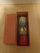 Weihnachtszierkerze aus der DDR, mit Deko in originaler Verpackung