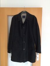 TOMMY HILFIGER, Herren Mantel, Gr.50, Schwarz-Grau,Kariert