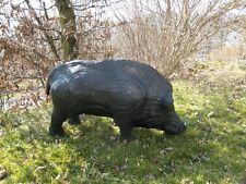 3D Ziel Bogensport Zielscheibe Bogenziel 3D-Tier Keiler Wildschwein schwarz