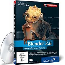 Blender 2.6 - Das umgebende Training von Galileo... | Software | Zustand gut