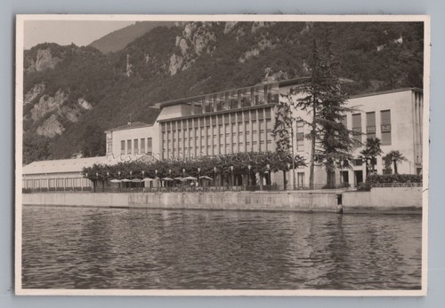 Lugano 1959 gebäude am see - lugano,