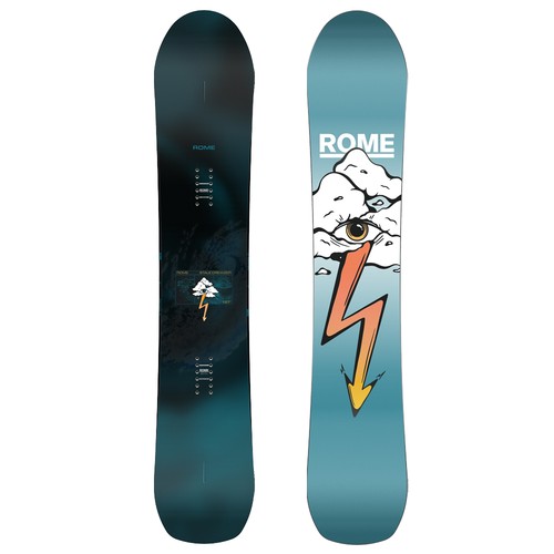 Rome stale crewzer - rome, snowboard