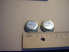 2 Bitburger Pils Kronkorken Magnete für die Pinnwand