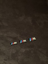 BMW M Stil- Emblem Aufkleber Sticker Felgen Lenkrad, etc 16x7mm+ 17x9mm+ 19x11mm