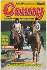 ✪ CONNY #327 Ich will bei den... ohne Poster, Bastei Verlag 1986 COMICHEFT Z1/1-