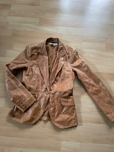 Zara lederjacke blazer super - zara,