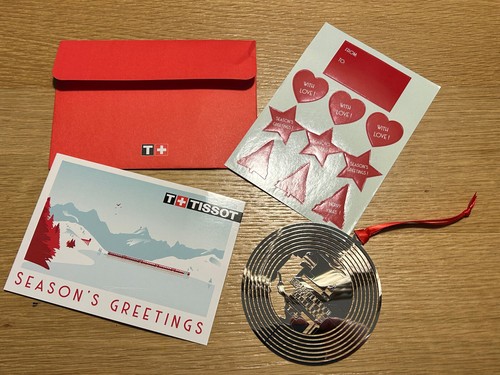Tissot season greetings - tissot, season's