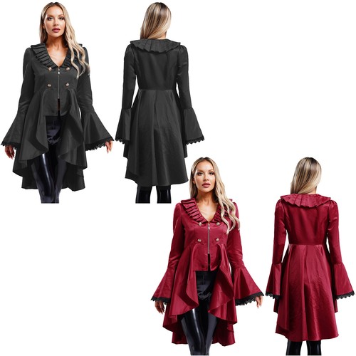 Tiaobug damen steampunk frack - tiaobug,