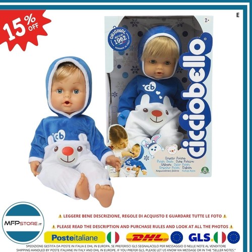 Cicciobello orsetto polarbär - cicciobello,