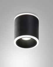 FABAS LUCE LED Wand Decken Leuchte Aufbau Spot Paca 6581-02-764 schwarz MA