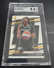 2024 Panini The National VIP White Sparkle Prizm SSP RC Angel Reese Chicago