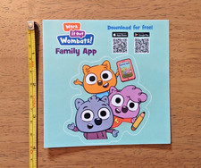 Work It Out Wombats! Sticker