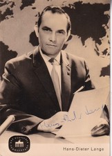 Autogramm - Hans-Dieter Lange