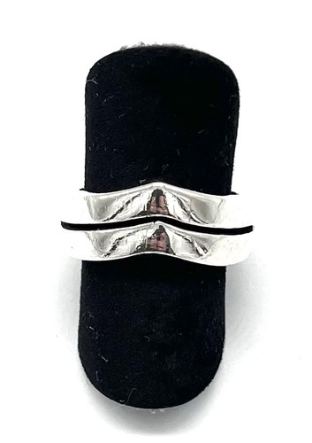 925 silberring mit muster - 925/-,