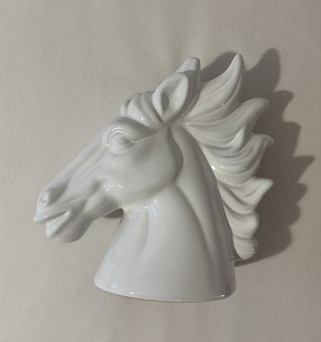 Keramik pferdekopf figur - pferdekopf,