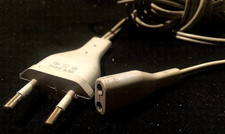 ORG weisses 220 Volt KABEL FÜR Weltempfänger Braun T 1000+ CD-