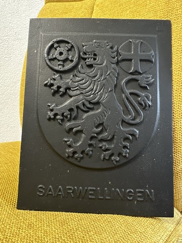 Gusseisen wappen saarwellingen - wappen,