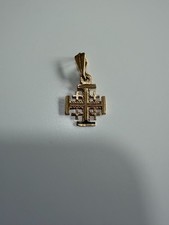 Kreuz anhänger gold 585 - gold,