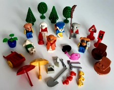 Konvolut Vintage Lego Fabuland 7 Figuren Und Zubehör 80er Jahre