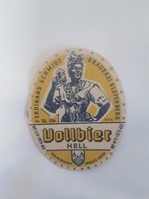 altes Bieretikett Bier Etikett