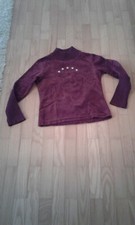 Nicki-Pullover für Mädchen - Weinrot - ohne Etikett  - gebraucht - Top-Zustand