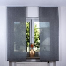 2er Set Schiebegardine