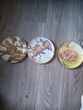 3er Set Waldjahr Porzellan