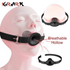 BDSM-Ball-Gag-Silikon-Mundkneb