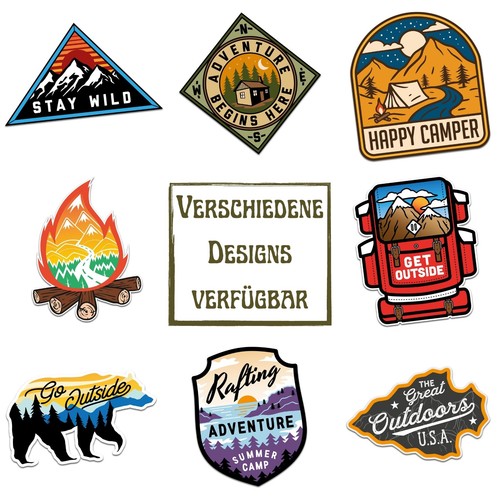 Aufkleber natur design - aufkleber,