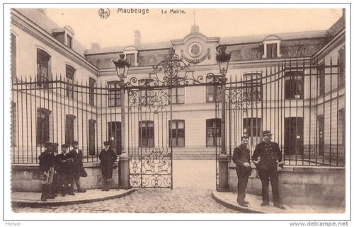 Maubeuge 1916 la - ,, mairie
