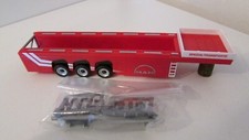 Herpa Innenlader Langendorf Betonteiletransporter MAN-Werbemodel rot 1/87 neuw. 
