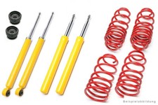 Sport Fahrwerk 80mm für VW Polo 86 86c + 2F 1.0-1.3 G40+ Teilegutachten