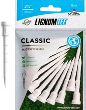 Lignum Tee Unisex's Lignum Ring System Tee (Pack of 9)  2 3/4 Zoll=72mm