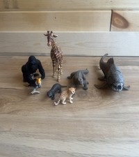 Schleich Animals Lot Of 7 Wild