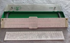 Faber Castell  2/83  Duplex Rechenschieber, Präzisions Rechenstab / mit Etui