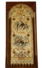 Altes Tisch-Flipperspiel, um