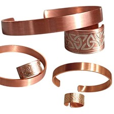 Kupfer Schmuck-Set Armreif