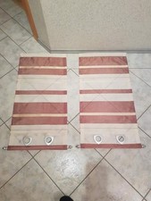 Flächen Vorhänge SET,Garfinen,Kleine Fenster,Küche,Bad HANDMADE  NEU
