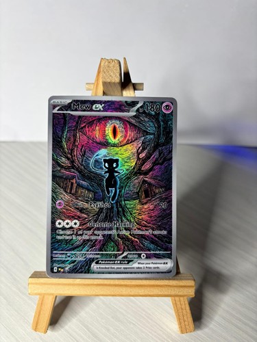 Mew full art pokémon karte - art,