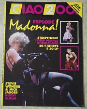 MADONNA WHO'S THAT GIRL TOUR 1987 Magazin Ciao 2001 THE CURE 