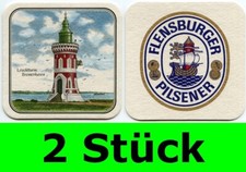 2 Bierdeckel Flensburger