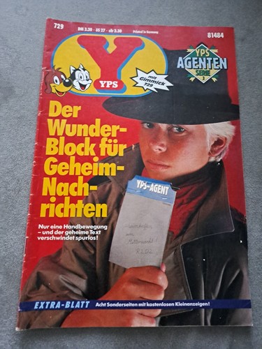 Yps heft 729 comic der - heft, nr.
