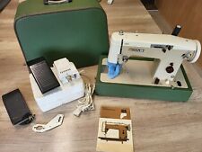 DDR Nähmaschine, Predom Łucznik 466, Originalzustand mit Zubehör, überholt