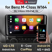 DAB+8-Kern Android 14 Autoradio Für Mercedes ML/GL Klasse W164 X164 CarPlay Navi