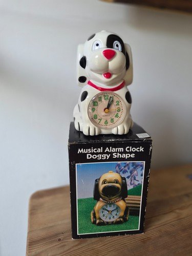 Vintage musical doggy wecker - vintage,