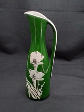 Elka Porzellanvase grün mit