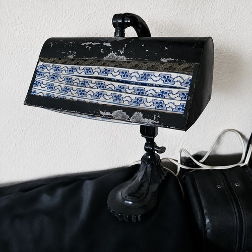 Antike artdeko klavierlampe - artdeko,