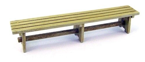 Holzbank als bausatz modell - holzbank,